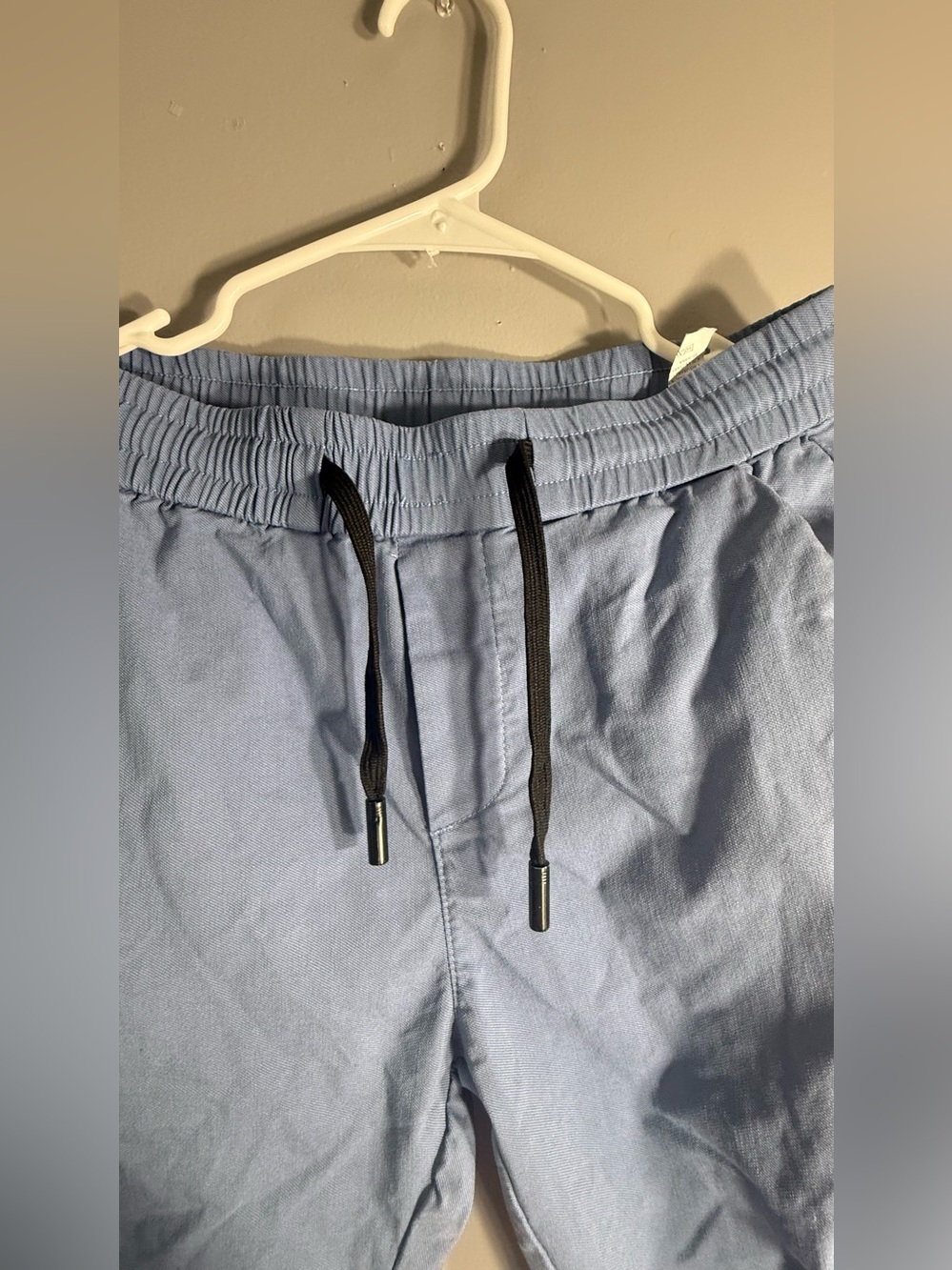 Men's Sky Blue Cargo Pants with Utility Pockets - Picture 6 of 9